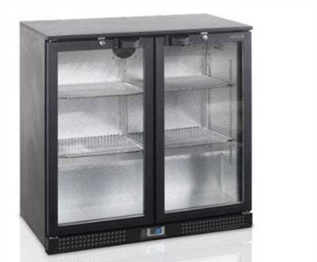 Refroidisseur de barre arrière double noir Premium